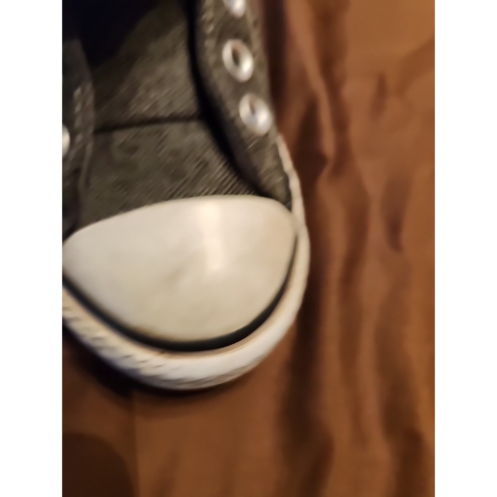 Converse Medium Top  Size 12 Junior Grey Sneakers - Picture 6 of 15